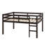 Lit mezzanine en bois avec échelle-727501771