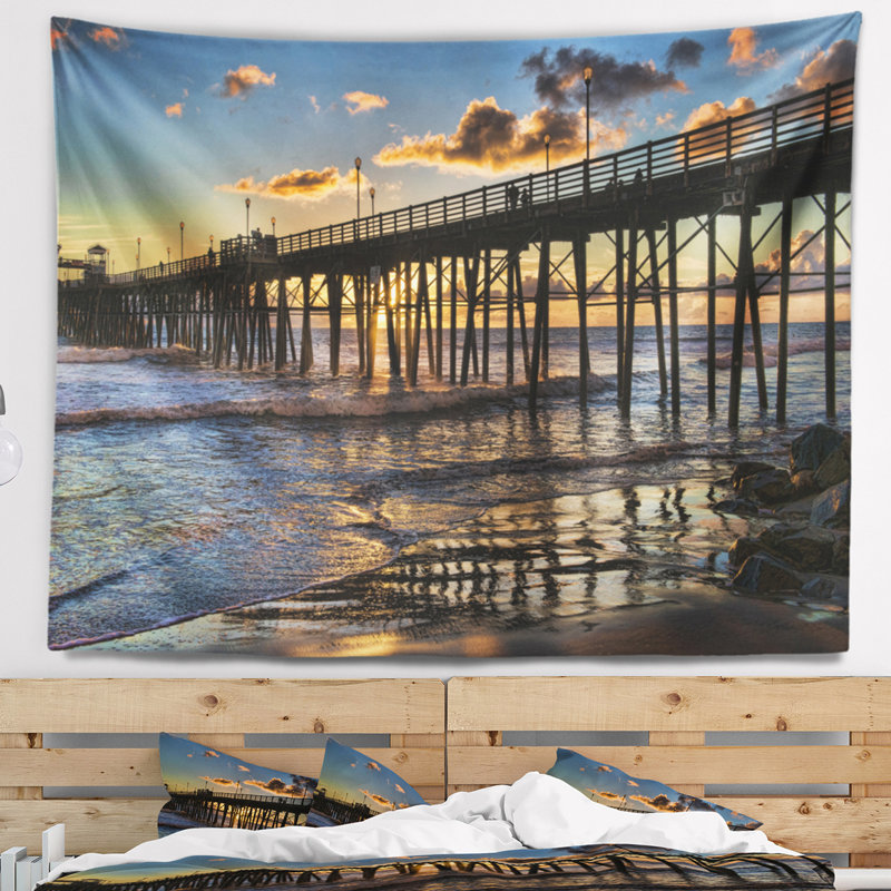 Tapisserie Seascape, H 50 po x l 60 po