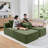 114" Cloud Sectional Couch With L-Shape Chaise-2009221979
