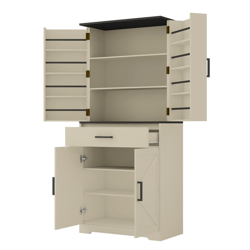 Armoire moderne en bois avec éclairage DEL et rangement