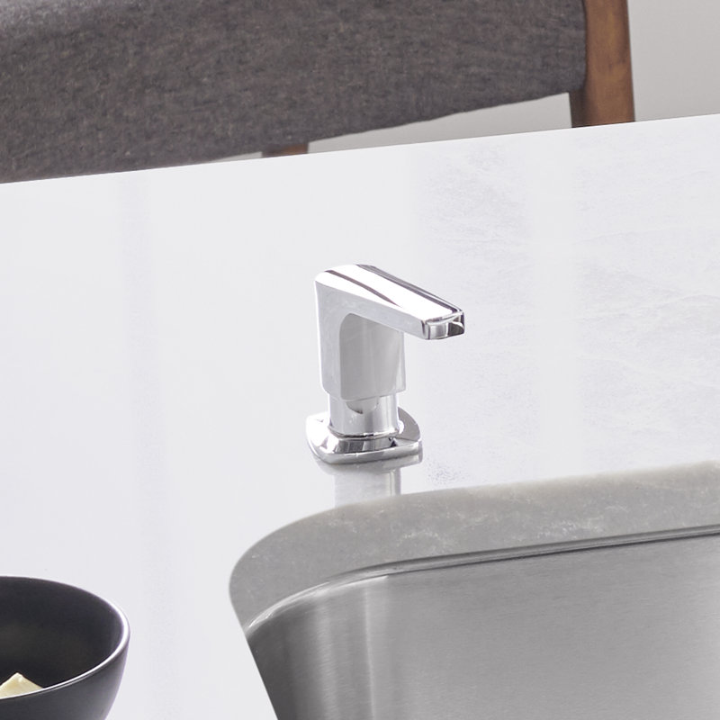Rivana Soap Dispenser - Chrome, Polished Chrome
