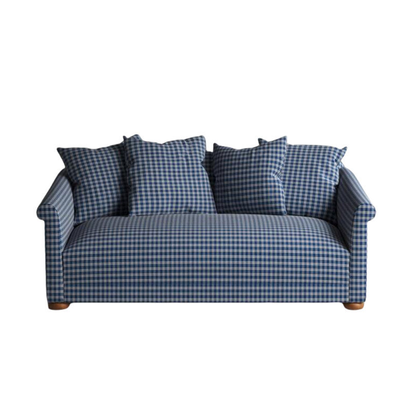 Edonjeta Upholstered Sofa, 33.5" H x 78.7" W x 33.5" D