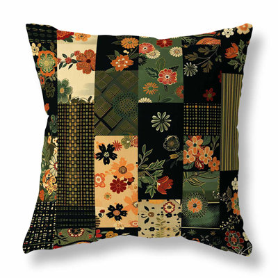 Twilight Bouquet Indoor/Outdoor Pillow