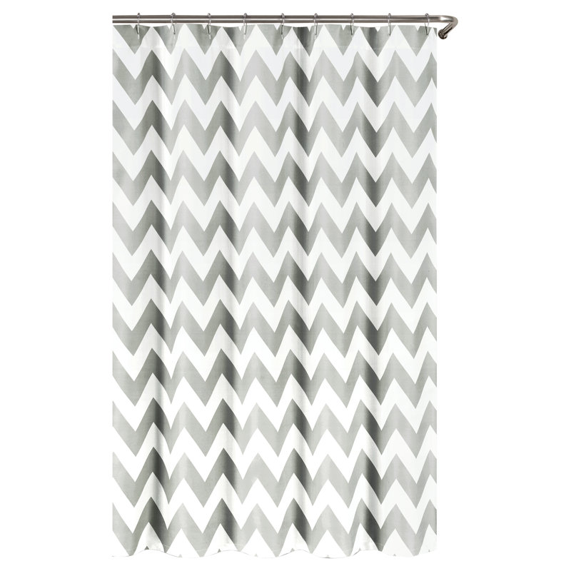 Rideau de douche simple Essex, Gris
