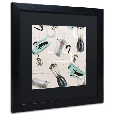 Jadaya 'Fifties Patterns I' by Color Bakery Framed Graphic Art
