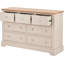 136 cm W Chest of 7 Drawers