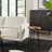Azzole Solid Wood Top End Table