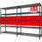 Marlia Steel Height -Adjustable Storage Rack Heavy Duty Shelving Unit-565694246-559392204
