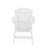 White Adirondack Chair – Sturdy HDPE Poly Lumber for Poolside, Patio, and Garden Relaxation