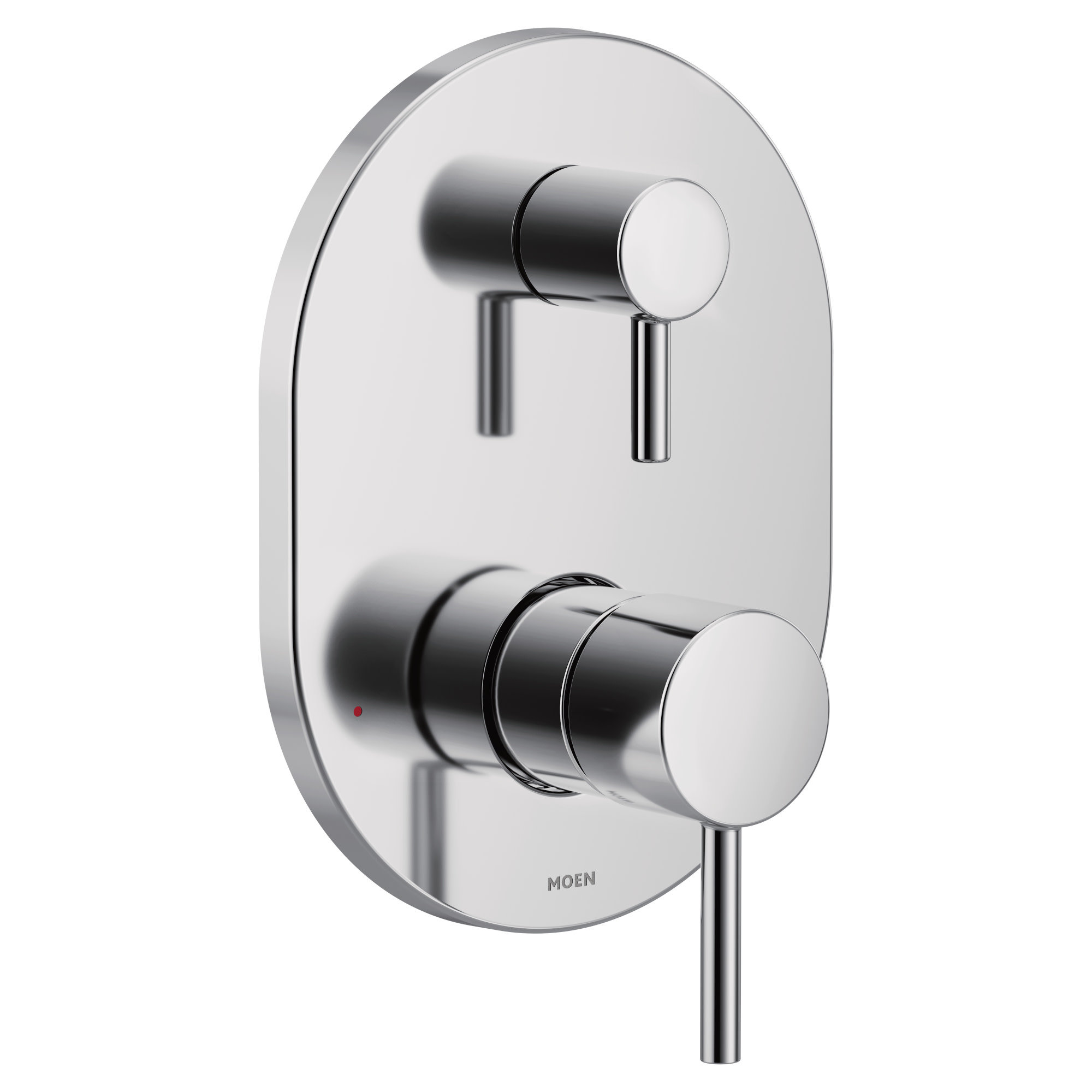 Align M-CORE 3-Series 2-Handle Shower Trim With Integrated Transfer Valve, Valve Required, Chrome