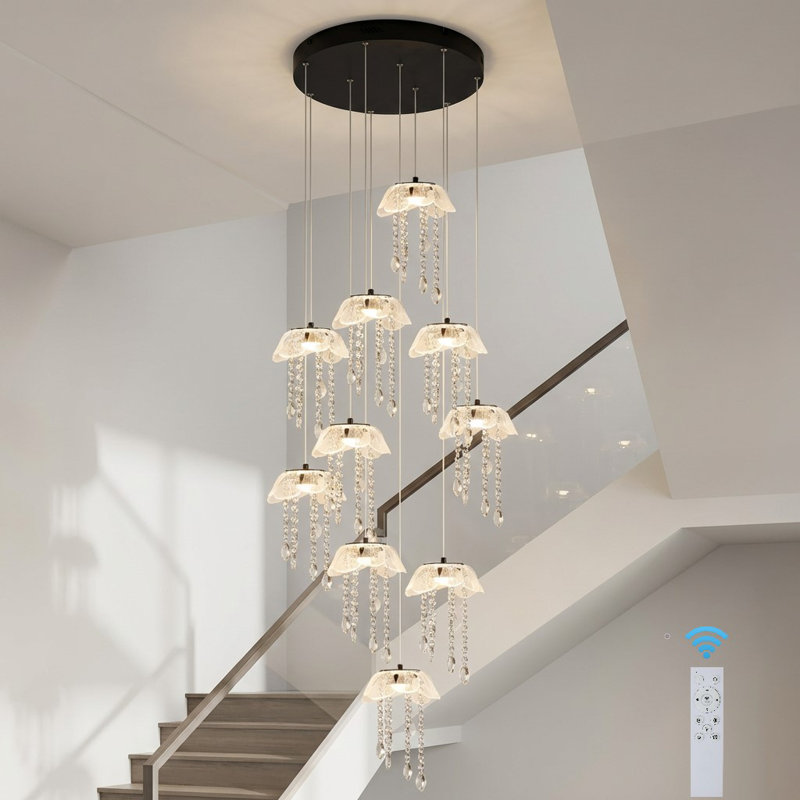 10 - Light Cluster LED Chandelier