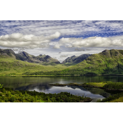 Upper Loch Torridon In Scotland's Northwest Highlands by Simonbradfield - No Frame Art Prints on Canvas