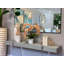 Modern Orchid Arrangement in Round Fiberstone Pot-1084581254