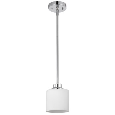 Luminaire suspendu cylindrique simple 1 lumière hellertown