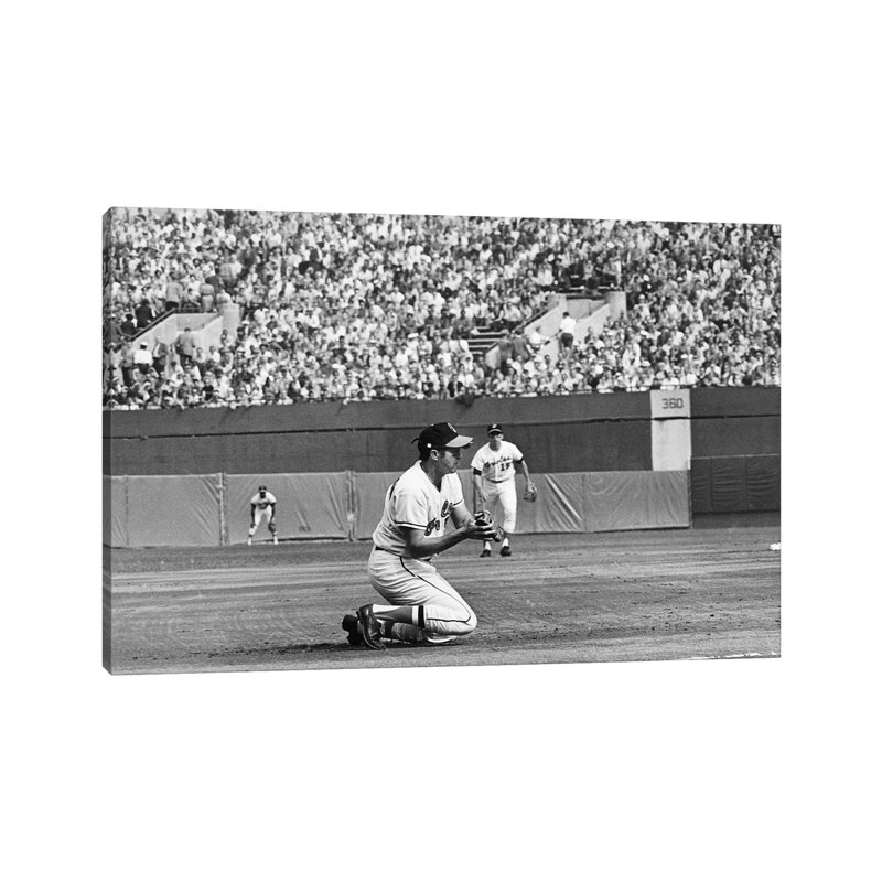 World Series, 1970 1 Piece Wrapped Canvas Wall Art, 30.48 cm H x 45.72 cm W