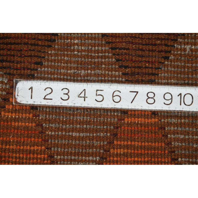 Tapis oriental marocain en laine à motif treillis 7 x 10