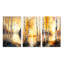 «Yellow Birches By The Lakeside», 3 pièces-324417093-324417091