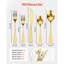 Ensemble de 100 ustensiles de cuisine en acier inoxydable pour 100 couverts