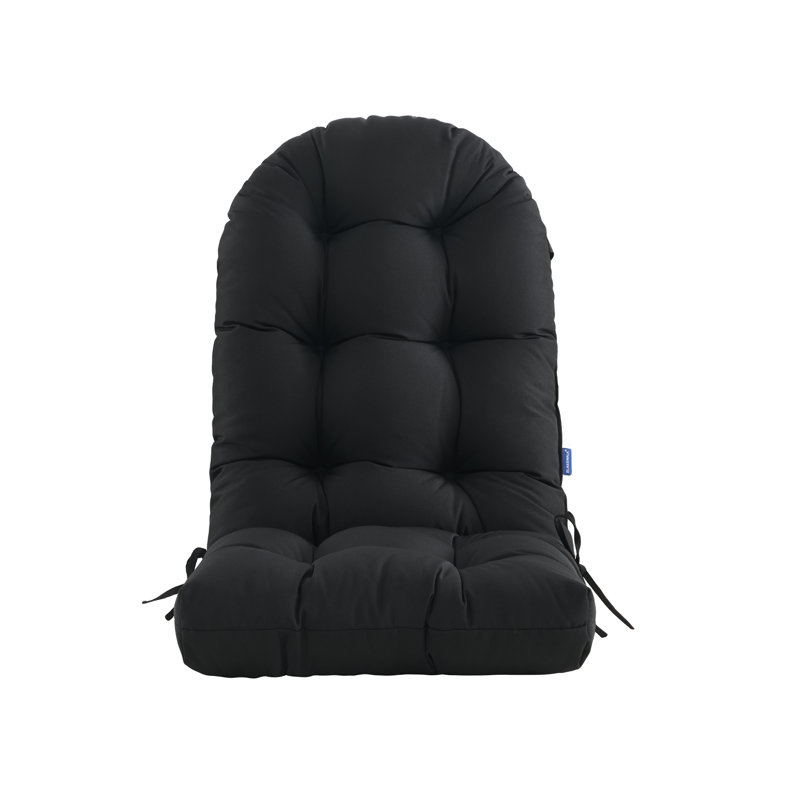 Outdoor 4'' Seat / Back Cushion, Black