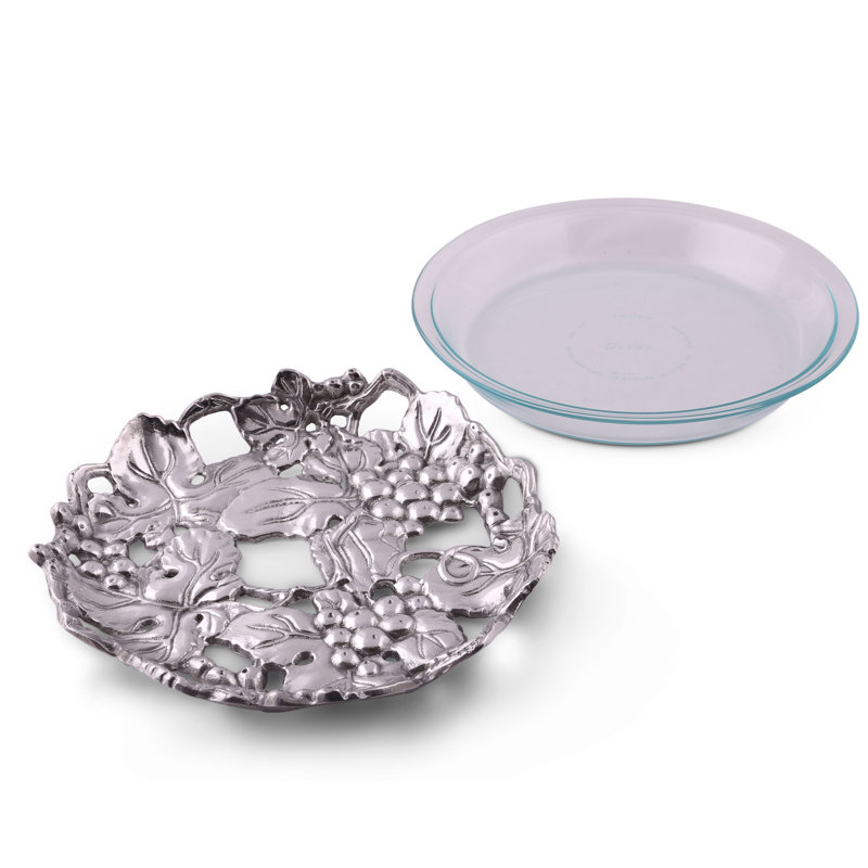 Grape Aluminum Round Trivet