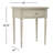 Amarine Solid Wood Top 1 End Table with Storage
