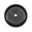 Lavabo vasque rond en verre 16,5 po Avallon, noir