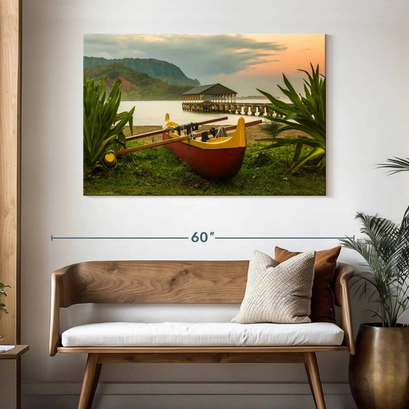 Mehar Hanalei Canoe, 32" H x 48" W