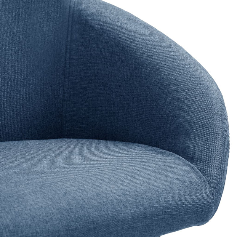 Chandlerville 19.7'' H Fabric Upholstered Armchair, Blue