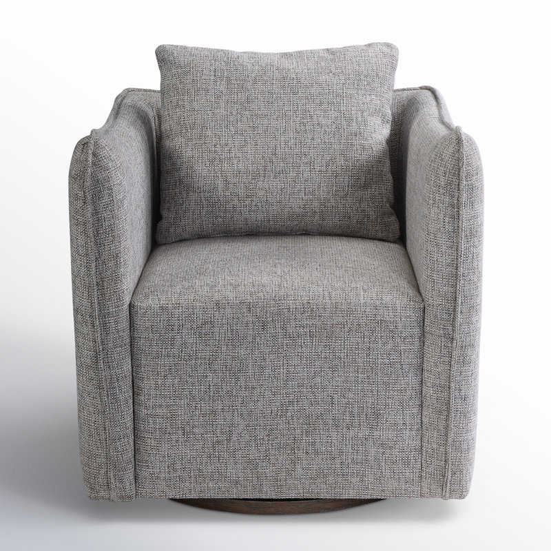 Fauteuil pivotant en polyester de 29 po de largeur Winslow