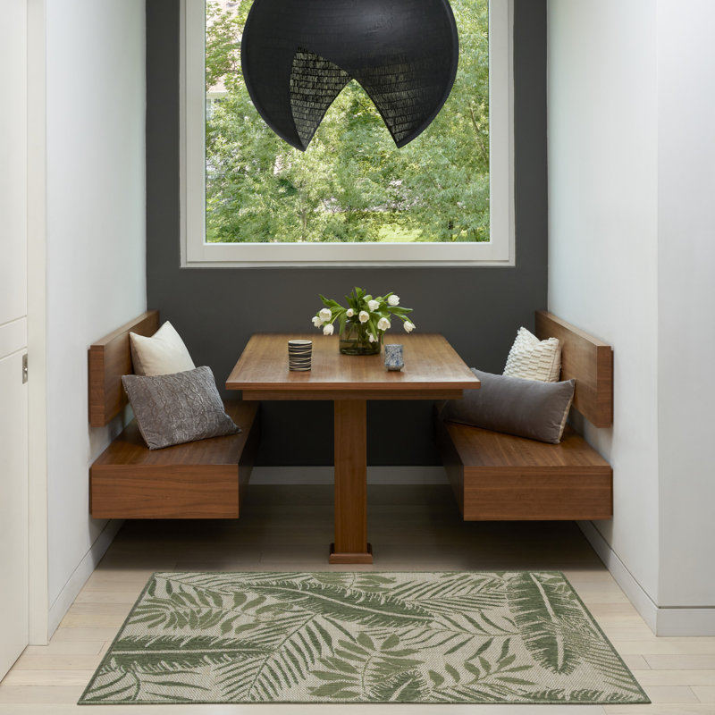 Analleli Indoor/Outdoor Area Rug, Rectangle 2' x 4'