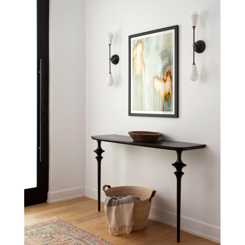 Villegas 52'' W Solid Wood Console Table