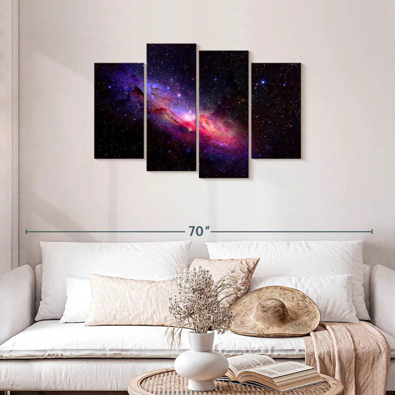 Oberle Galaxy In Space, 27" H x 43" W