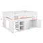 Full Loft Bed , Trundle Bed Included-1211200762