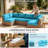 Wynee Outdoor Cushions Set 5" Outdoor Furniture Replacement Cushions Patio Furniture Cushions And Sectional Cushions-1514473308-1536625408-1536625411