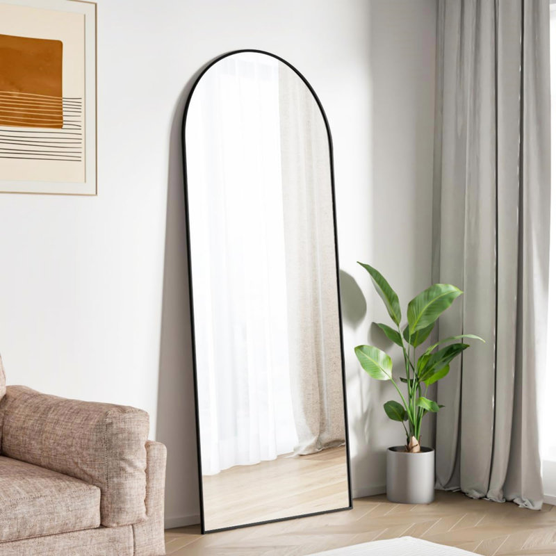 Miroir pleine grandeur noir