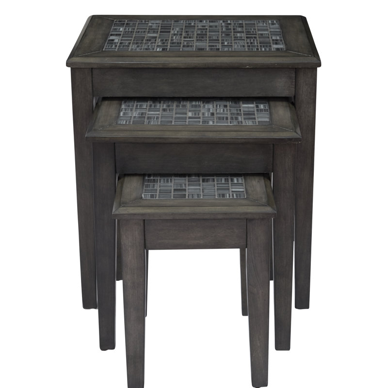 Tables gigognes Anneri, Gris