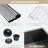 33" L x 19" W Undermount Double Bowl 50/50 Kitchen Sink Gunmetal Black 16 Gauge Stainless Steel Sink