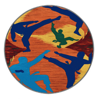  Tapis lavable lavable Capoeira