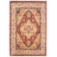 Tapis rouge foncé en laine One Age of One-of-a-Kind Kenio 6 pi 1 po x 9 pi 2 po