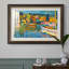 Étude pour Paysage d'automne avec bateaux, 1908 - Wassily Kandinsky - Reproduction encadrée sur mesure-1206782880-1206782900-1206782904