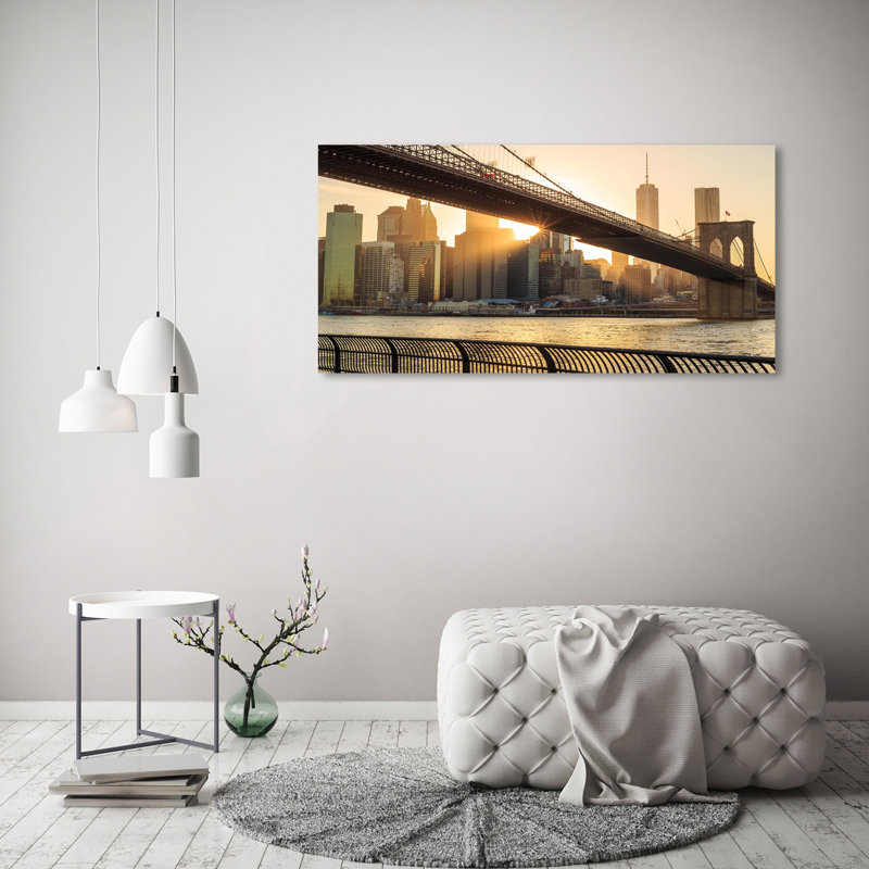 Brooklyn Bridge - Wrapped Canvas Print
