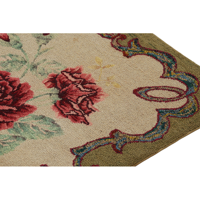 One-of-a-Kind 2’x2’6” Area Rug