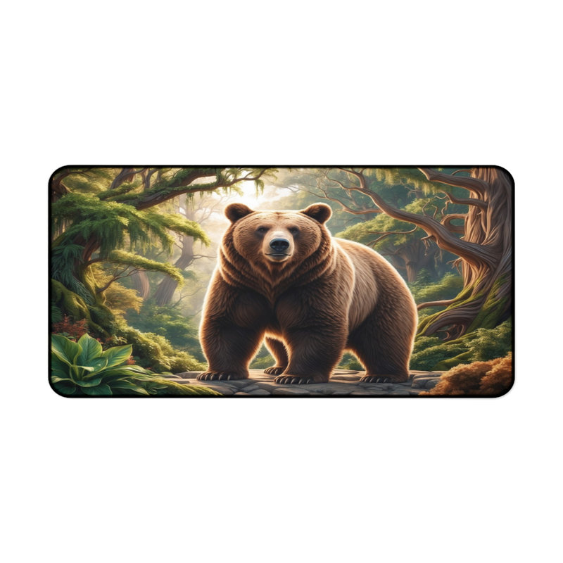 Polyester Desk Pad, 14.4x12.1