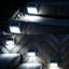 Lumières de terrasse en acier inoxydable à énergie solaire pour clôture de jardin en acier inoxydable-122499451