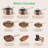 20 - Piece Non-Stick Aluminum Cookware Set