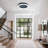 1-Black white dimmable LED ceiling light