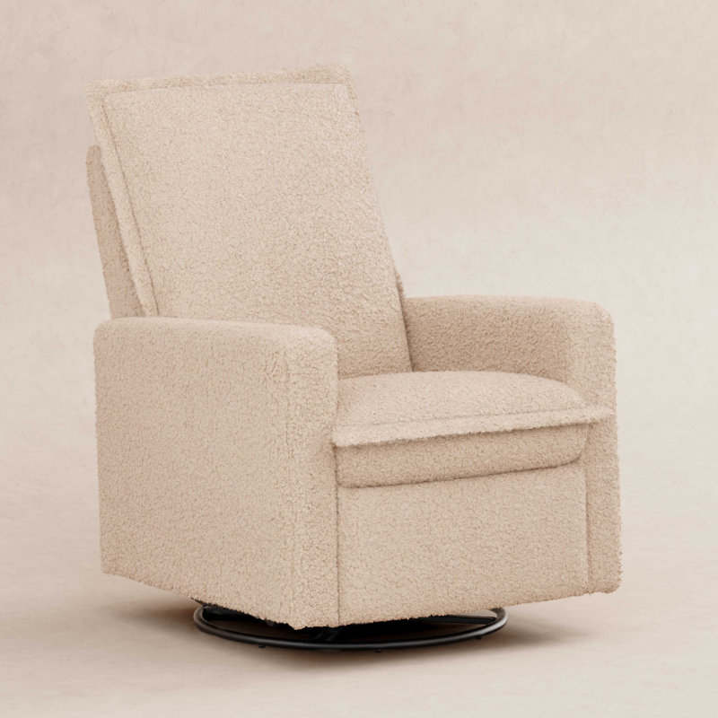 Cali Flange Recliner and Swivel Glider, Chai
