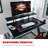 Castorena Metal Base Writing Desk