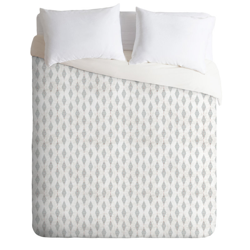 Ensemble de housse de couette Diamond, Housse de couette grand et 2 taies décoratives