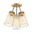 Dorceau Glass Semi Flush Mount